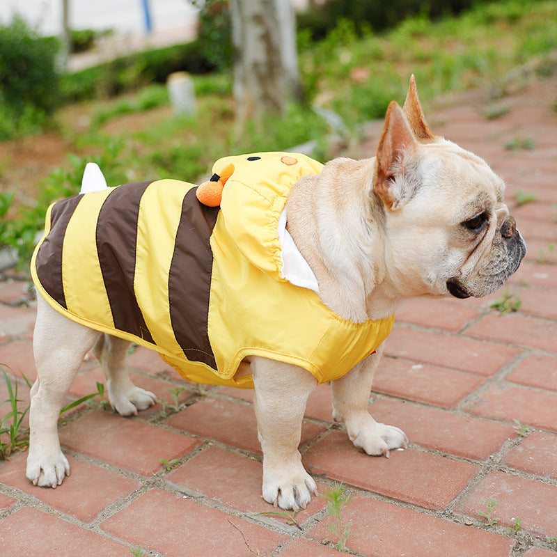 Waterproof Bee Costume for Pets – Cute & Protective Dog/Cat Outfit for All Weather