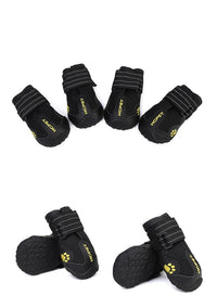 Waterproof Dog Boots – Anti-Slip Pet Booties for Rain, Snow & Outdoor Protection