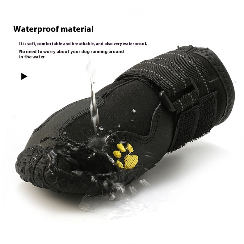 Waterproof Dog Boots – Anti-Slip Pet Booties for Rain, Snow & Outdoor Protection