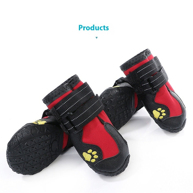 Waterproof Dog Boots – Anti-Slip Pet Booties for Rain, Snow & Outdoor Protection