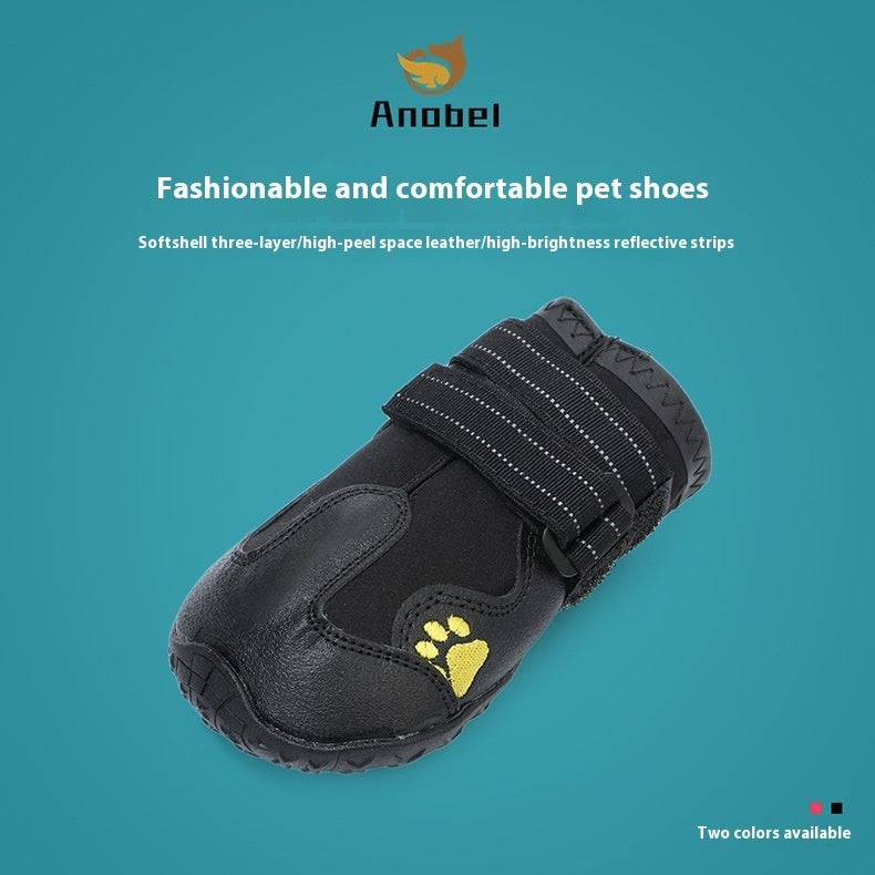 Waterproof Dog Boots – Anti-Slip Pet Booties for Rain, Snow & Outdoor Protection