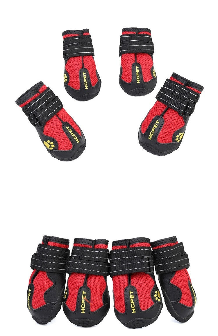 Waterproof Dog Boots – Anti-Slip Pet Booties for Rain, Snow & Outdoor Protection