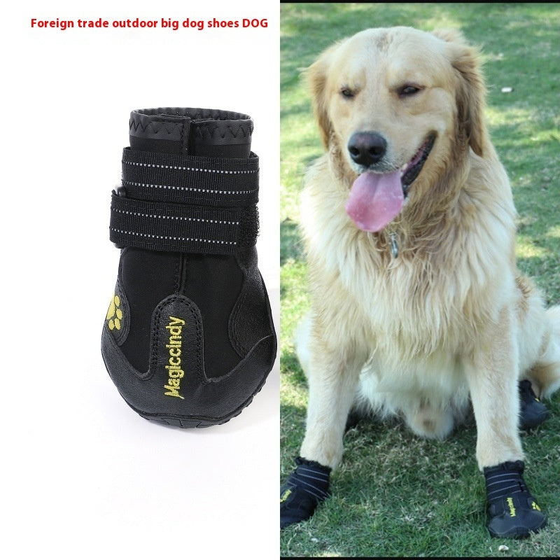 Waterproof Dog Boots – Anti-Slip Pet Booties for Rain, Snow & Outdoor Protection